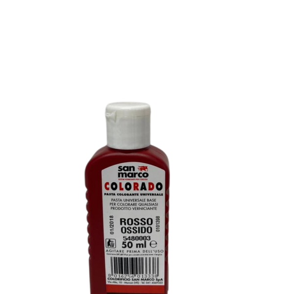 COLORADOcolorante ROSSO OSSIDO LT 0,050