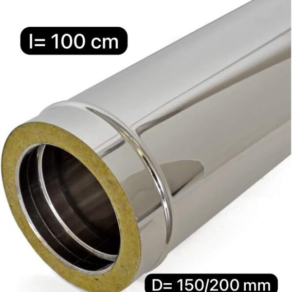Elemento MM 1000 D 150/200 "ACCIAIO"