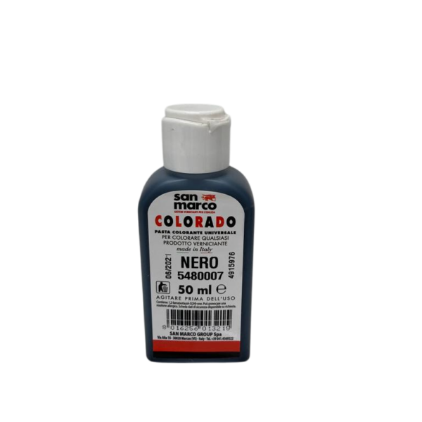 COLORADO Pasta colorante NERO LT 0,050