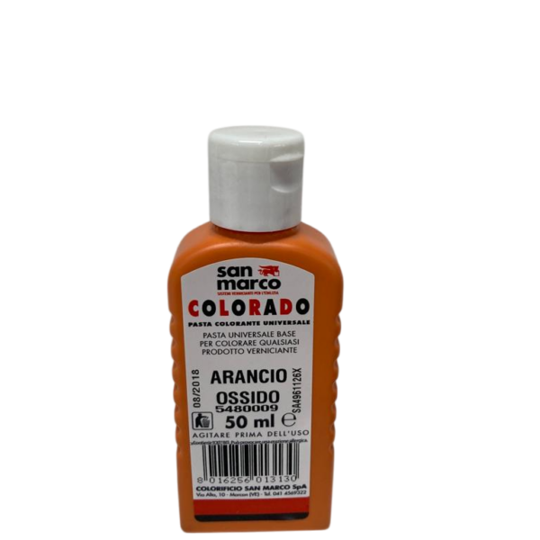 COLORADO colorante ARANCIO OSSIDO LT 0,050