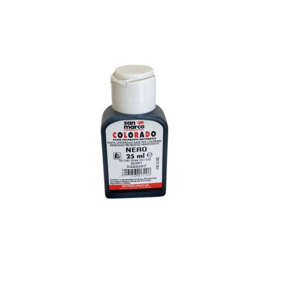 COLORADO Pasta colorante NERO LT 0,025