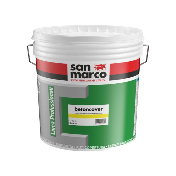 BETONCOVER Protettivo acrilico antialga per calcestruzzo BIANCO lt 15