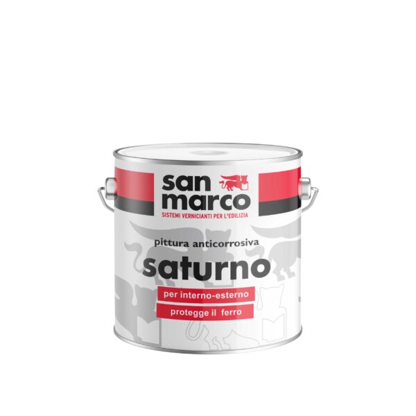 SATURNO fondo antiruggine per ferro GRIGIO lt 0,50