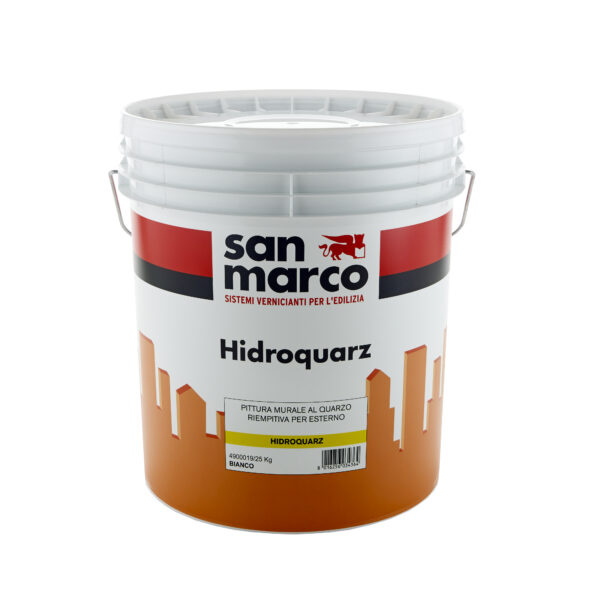 HIDROQUARZ Pittura murale al quarzo per esterno BIANCA kg  20