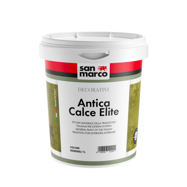 ANTICA CALCE ELITE Pittura minerale della tradizione italiana BIANCA LT 1
