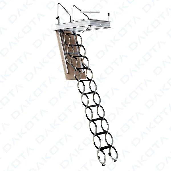 Scala retrattile a parallelogramma da parete ( lung. 60 larg. 90 cm)